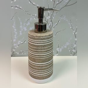 Ugg Layla Beige Stone Design Hand Soap Dispenser